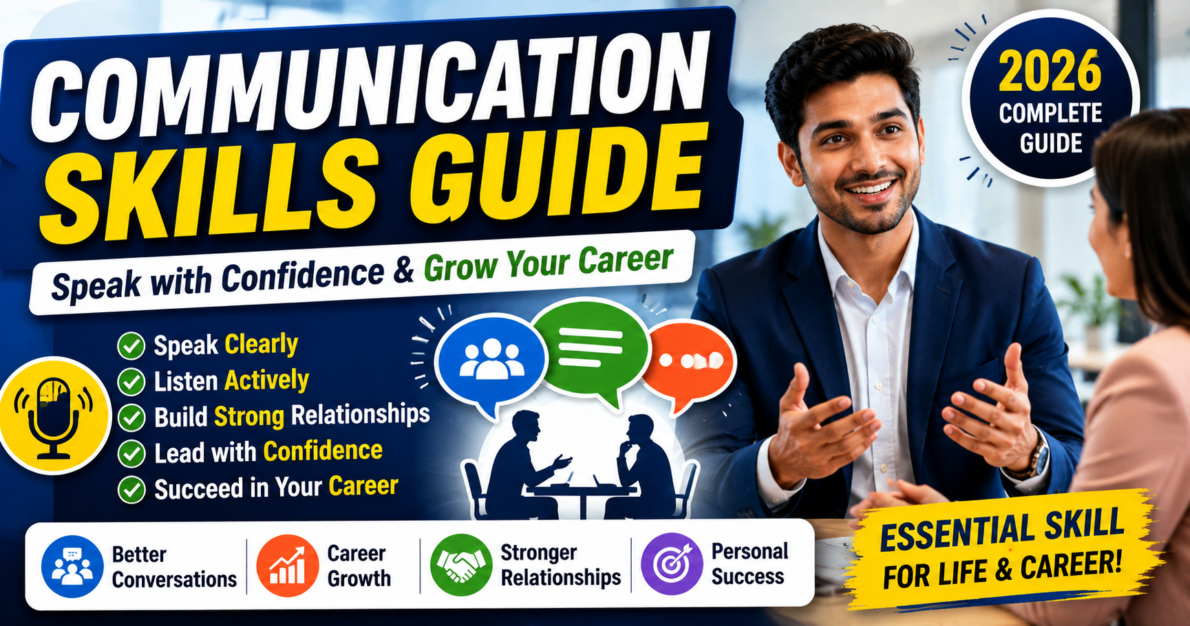 Communication Skills Guide (2026): Improve Your Communication for Career Success