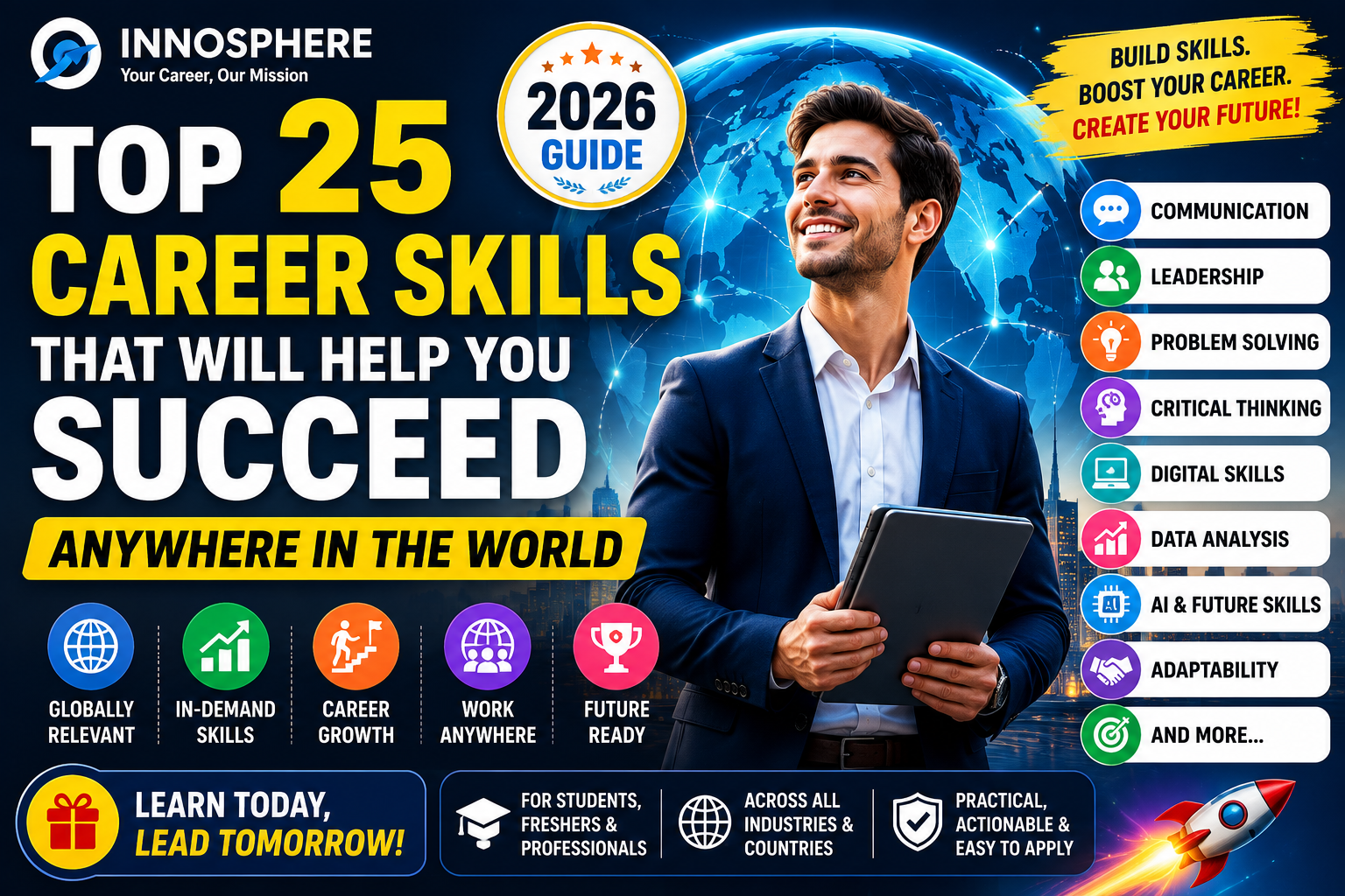 Top 25 Career Skills That Will Help You Succeed Anywhere in the World (2026 Guide)
